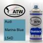 Preview: Audi, Marina Blue, L54D: 400ml Sprühdose, von ATW Autoteile West.